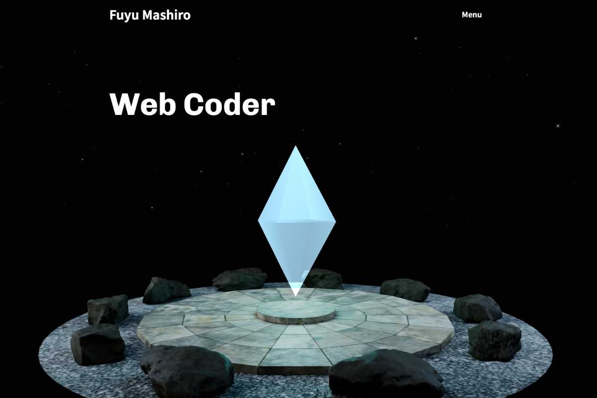 写真：ポートフォリオサイト